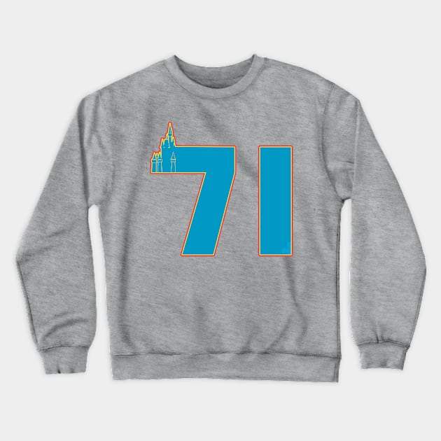 Magic Kingdom 71 Crewneck Sweatshirt by PrinceHans Designs